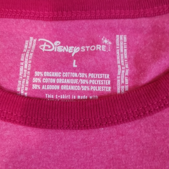 MONSTER'S UNIVERSITY Women's SHIRT Size LARGE PINK - Picture 3 of 8